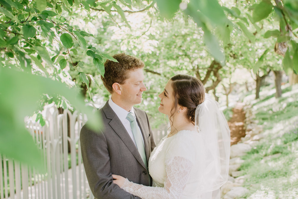 Jocilyn Bennett Photography | Utah Bride | LDS Bride | Utah Wedding Photography | When Two Become One | LDS civil wedding ceremony | Blending religions in families | Capturing Raw and Genuine Emotion | Combining Traditions | LDS Logan Temple | Temple Sealing | Bride and Groom | Bridals |